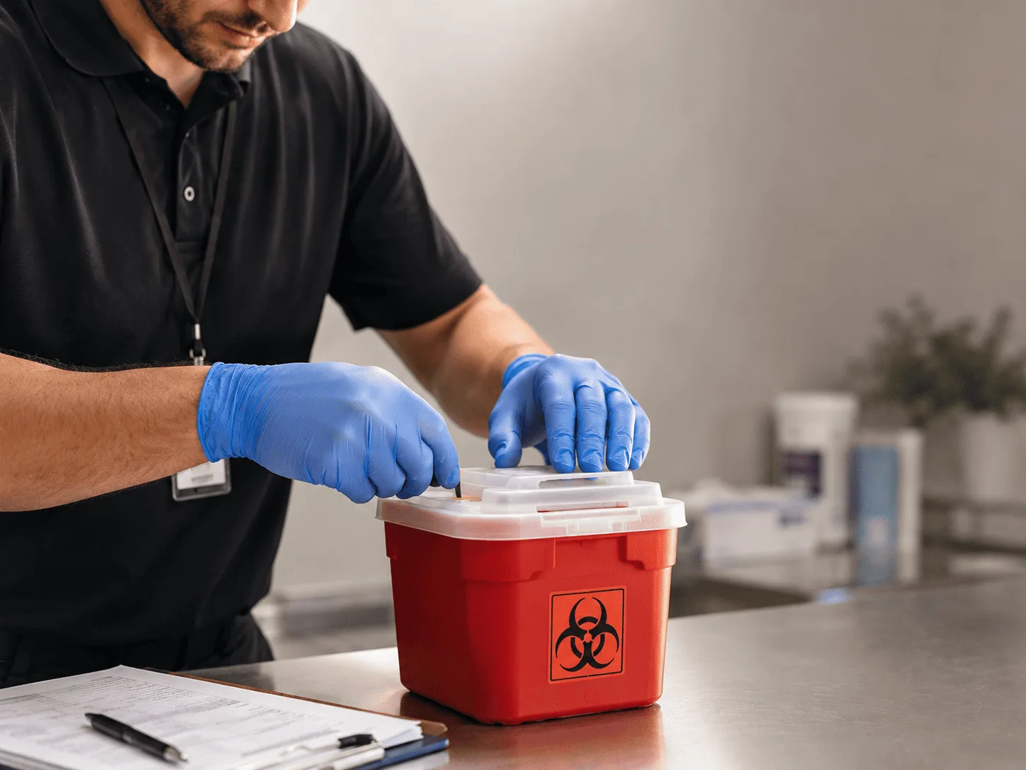 Why choose Sharps Waste Disposal in Robertsville, OH